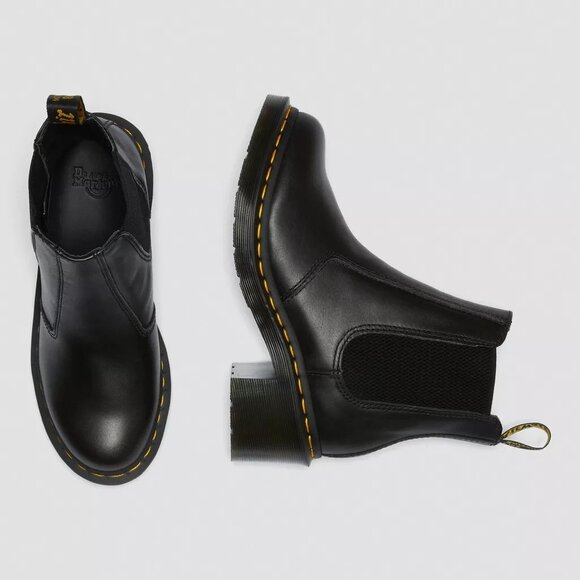 Dr. Martens Cadence Black Heeled Chelsea Boots - Picture 5 of 9